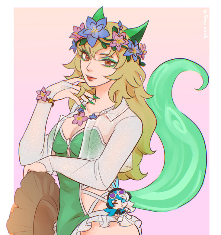 Summer White Fox (Marvel Rivals)