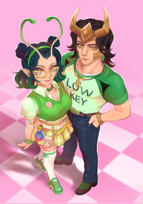 ESU Mantis x Loki (Marvel Rivals)
