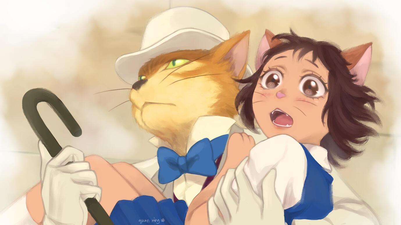 Scene redraw (The Cat Returns)